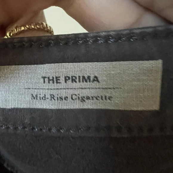 AG Adriana Goldschmied Gray Prima Mid-Rise Skinny Jean Womens 27R Cigarette Pant - Picture 11 of 16